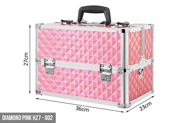 Professional Makeup Case - Six Options Available