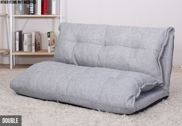 Portable Lounge Cushion Seat - Single or Double Sizes Available