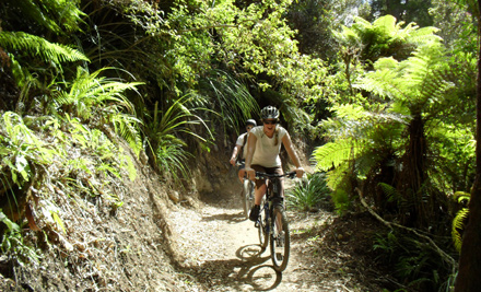 $65 for an Ohakune Mountain Bike Trail Adventure for Two incl. Bike Hire & Shuttle Transfer to the Ohakune Old Coach Road (value up to $130)