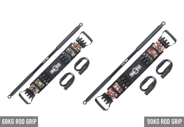 Adjustable Bench Press Push Up Resistance Band - Available in Four Sizes and Eleven Styles