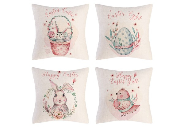 Linen Easter Pillow Cover - Eight Options Available