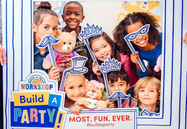 Build-a-Bear Birthday Party Celebration incl. Personalised Bears & a Party Host to Guide the Adventure - Options for 6 or 12 Guests - Auckland, Tauranga, Wellington & Christchurch Locations