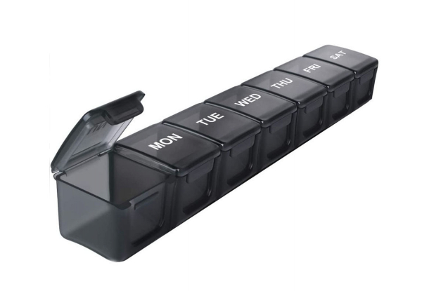 Two-Pack Weekly Pill Organiser - Available in Two Colours