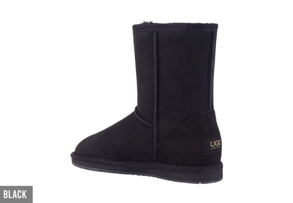 Auzland Unisex 'Alexi' Classic Australian Wool UGG Boots - Two Colours & 10 Sizes Available