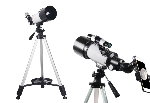 Astronomical Telescope with Phone Holder