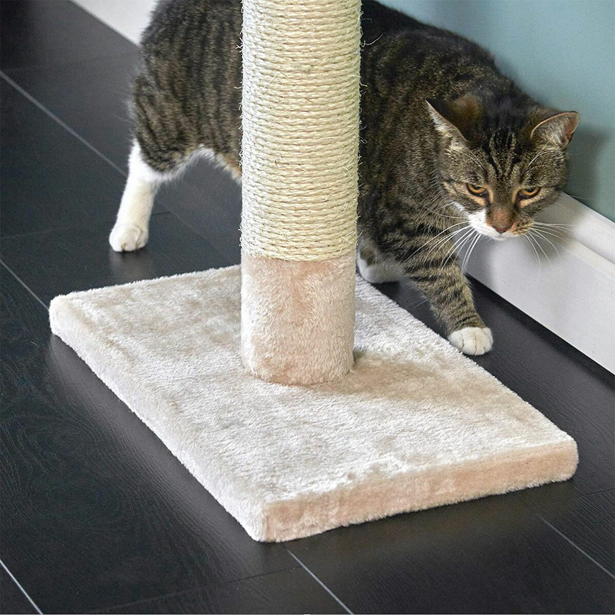 Height Adjustable (252-296cm) Tall Cat Scratching Post