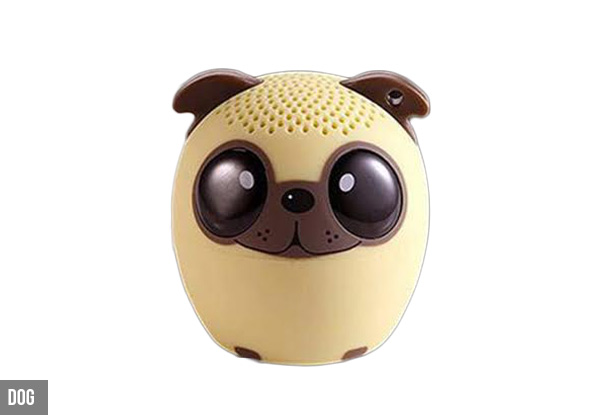 Tiny Animal Bluetooth Speaker - Five Options Available