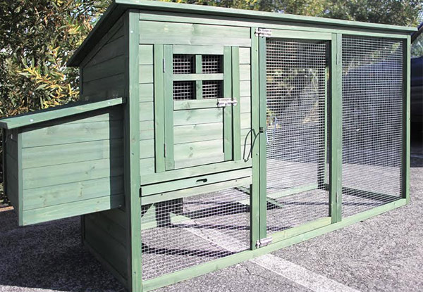 Wooden Chicken Coop