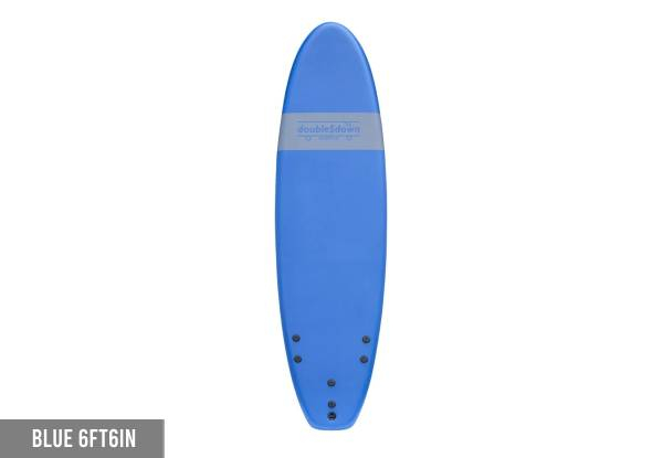 Doubledown Seadog Softop Surfboard - Four Options Available