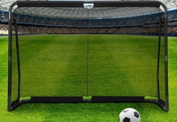 Metal Frame Soccer Goal Net Set