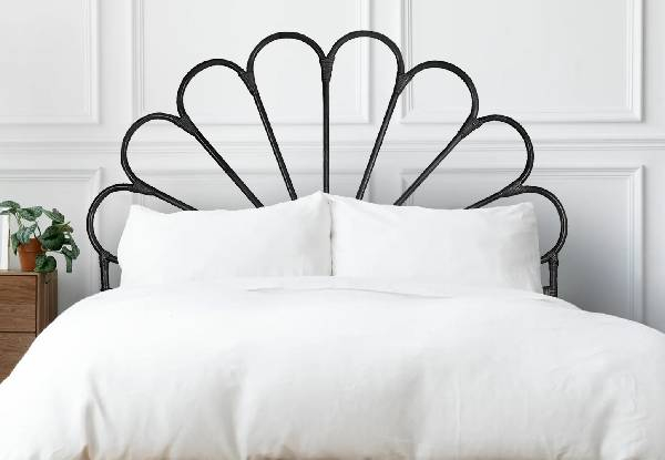 Rattan Headboard Range - Available in Four Styles, Three Colours & Three Sizes