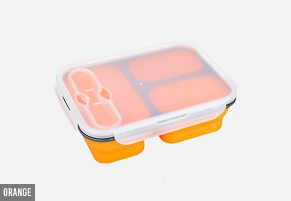 Large Silicone Food Storage Box 1200ml - Five Colours Available