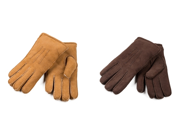 Sheepskin Men's Glove - Two Colours & Four Sizes Available