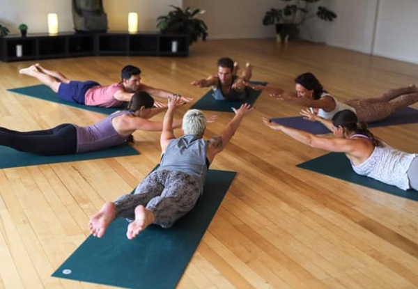 One-Month Unlimited Yoga, Pilates & Meditation Classes for One Person - Options for Two or Three Months