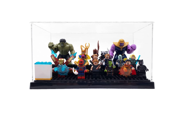 Action Figures Block Display Case - Available in Two Colours