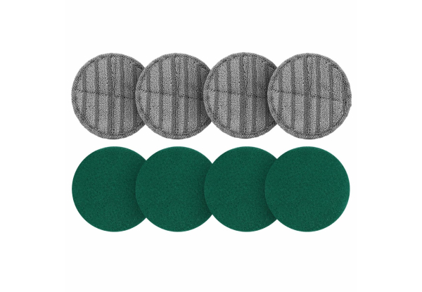 Set of Eight Mop Replacement Pads