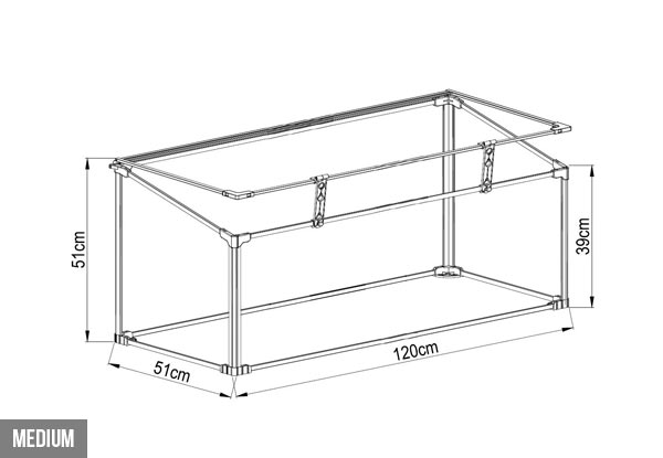 Mini Greenhouse - Two Sizes Available