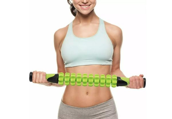 Muscle Roller Massage Stick - Available in Two Colours & Option for Two-Pack