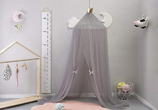 Nordic Princess Mosquito Net Bed Canopy - Six Colours Available
