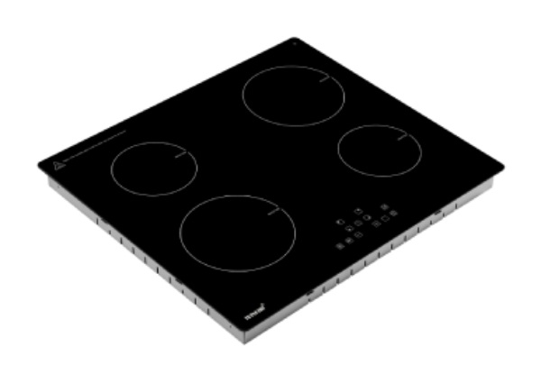 Vitro Ceramic Glass Cooktop with Four Elements