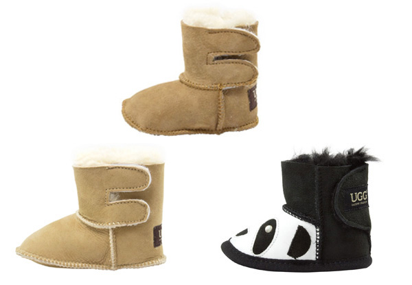 Auzland Classic 'Baby' Australian Sheepskin Baby UGG Boots - Three Colours & Four Sizes Available