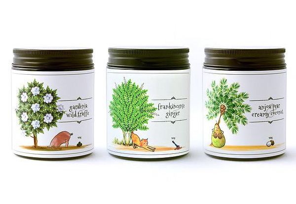 NZ Handmade Candles - Three Scents Available