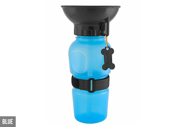 Portable Pet Water Bottle - Two Colours Available