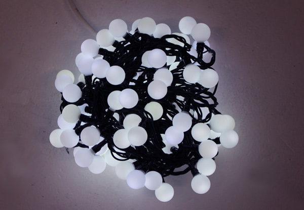 10m String of White Mini Festoon Lights with Free Delivery