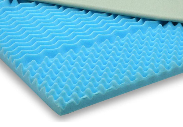 Seven-Zone Gel Mattress Topper - Six Sizes Available
