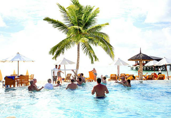 Per-Person Twin-Share Seven-Night Escape to the Idyllic Maldives incl. Flights, Accommodation, Breakfast & Dinner Daily