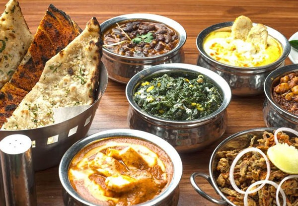 Any Two Curries & Shared Rice - Options for up to Four People - Valid for Dine-in only
