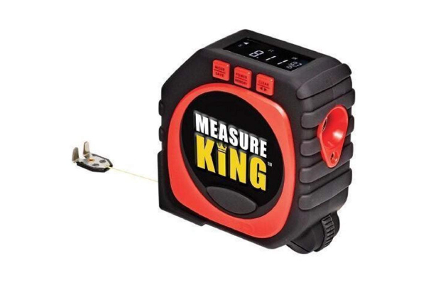 Three-in-One Measure King Tape Measure with Laser Mode
