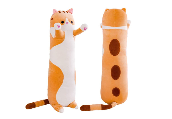 Cute Cat Plush 110cm Soft Toy - Available in Two Colours