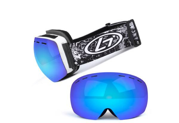 Anti-Fog UV Ski/Snowboard Goggles  - Three Colours Available