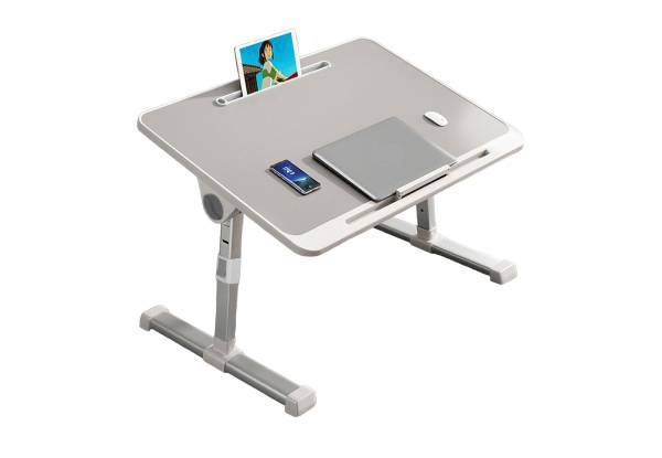 Adjustable Laptop Bed Table - Two Colours Available