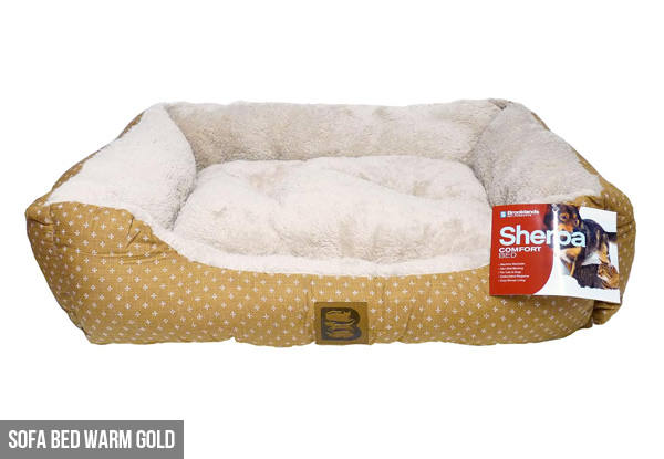 Sherpa Pet Bed Range - Three Styles & a Range of Colours Available