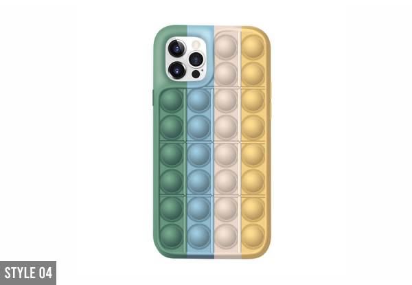 Push & Pop Fidget Mobile Case - Available in Eight Styles