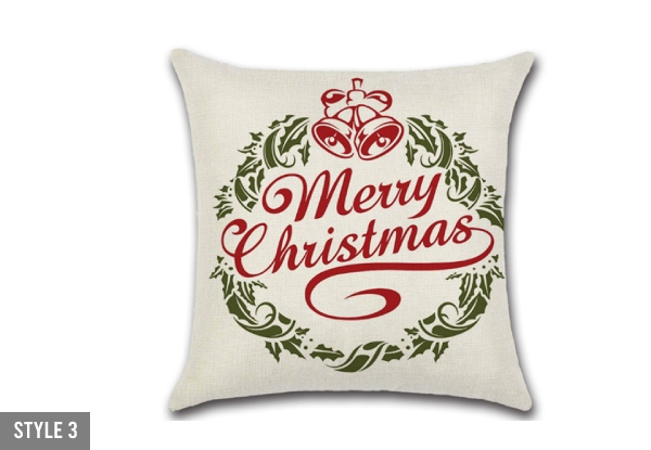 Christmas Cushion Cover - Five Styles Available