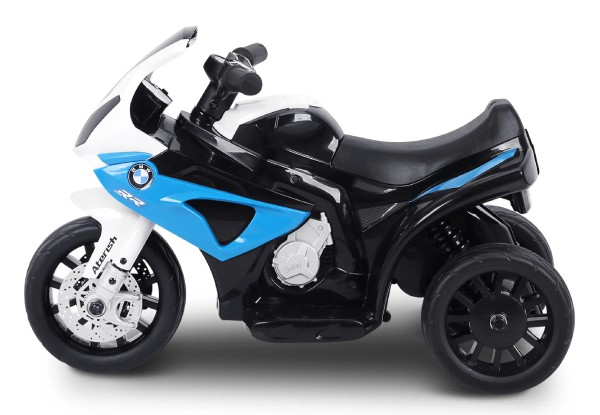 Kid's Electric Ride-On BMW Motorbike - Two Colours Available