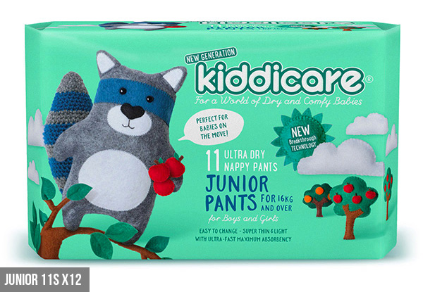 Kiddicare Mega Pack of New Generation Nappy Pants - Seven Options Available