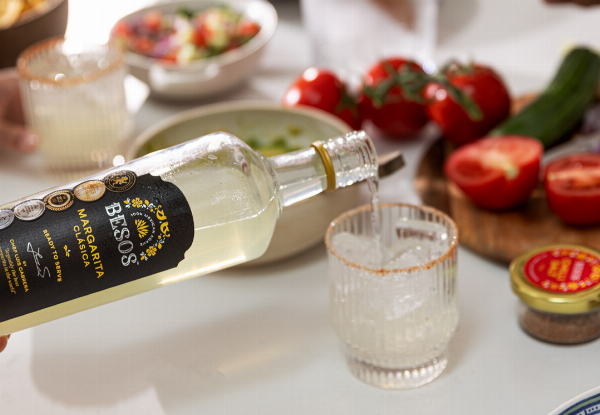 Shake, Sip, Laugh & Learn with a Besos Margarita Masterclass at Your Home or Venue - Options for 6, 12 & 20 People