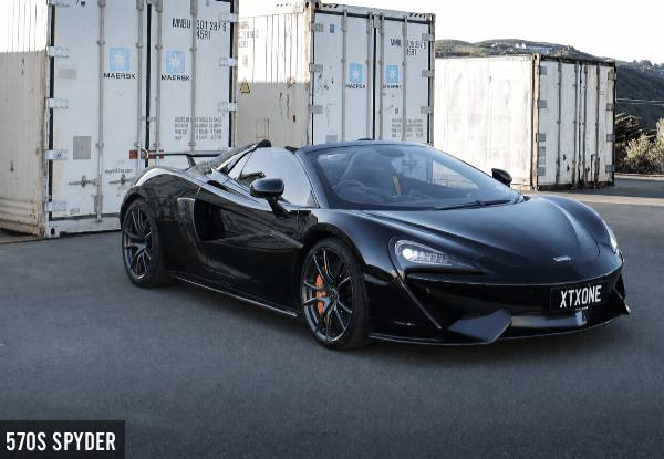 10-Minute Supercar Passenger Experience in a McLaren MP4-12C Spyder or McLaren 570S Spyder - Option for 20-Minutes