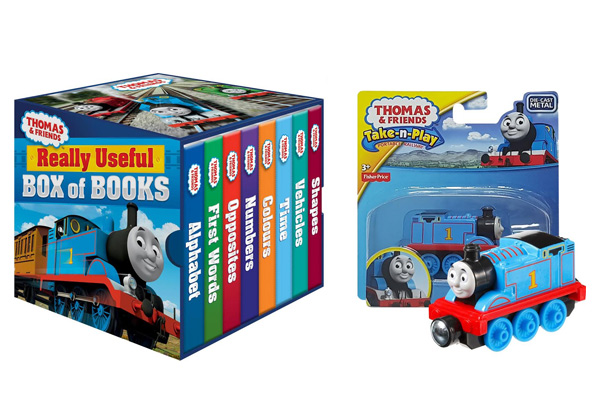 The Thomas Really Useful Box of Books incl. Free Thomas Toy