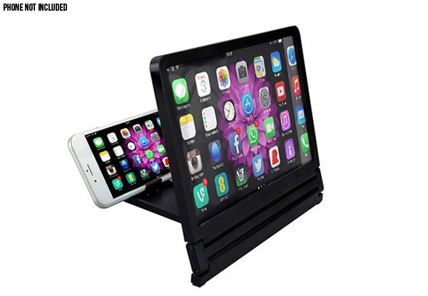 Folding Smartphone Screen Magnifier incl. Stand with Free Delivery