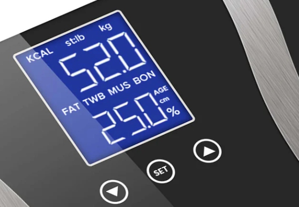 LCD Electronic Body Fat Scale