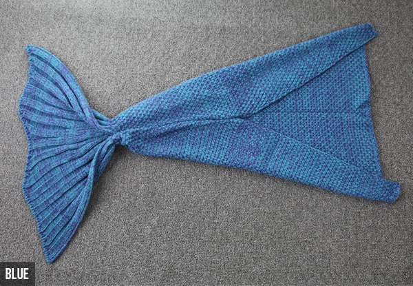 Mermaid Tail Blanket - Two Colours Available