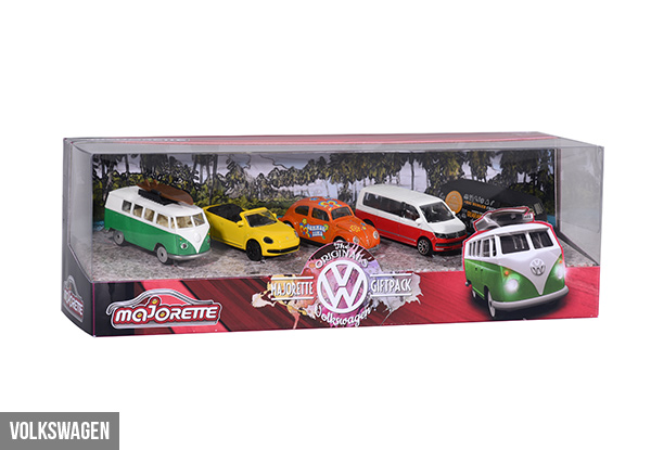Majorette Volkswagen, Vintage or Mercedes Gift Pack