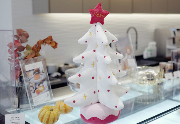 Soft Christmas Tree Plush Decoration - Three Colours Availablle