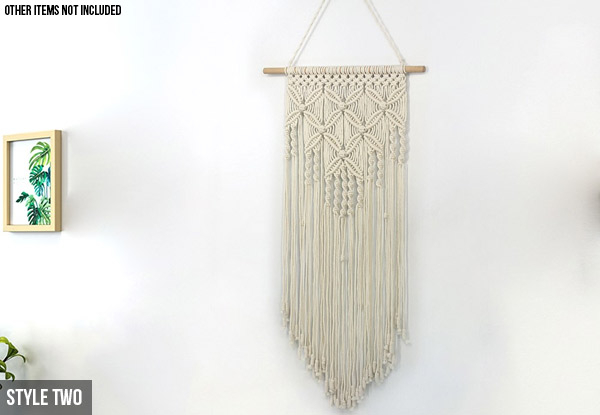 Handmade Woven Wall Hanging Art - Two Styles Available