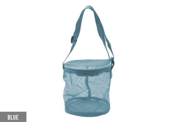 Beach Shell Toy Storage Bag - Available in Six Colours & Option for Two-Pack